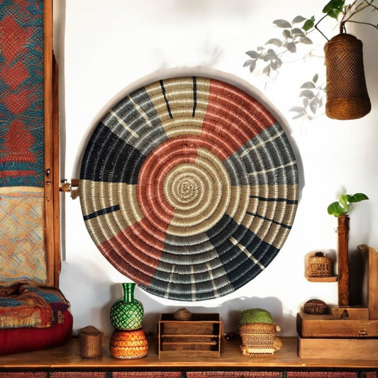 Solstice Harmony Woven Basket