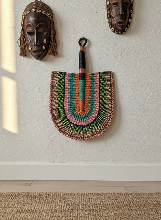 Woven African Fan – 11