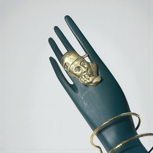 Tupac Brass Ring