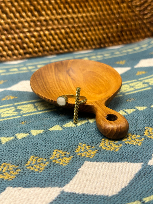 Kazi Artisan Horn Ring