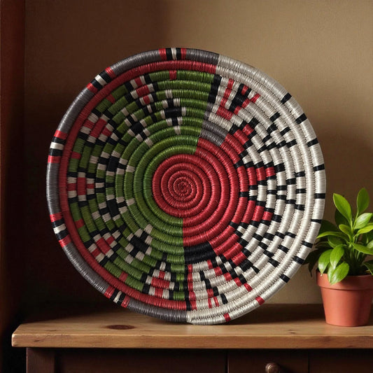 ❤️‍🔥 Warrior’s Spirit Woven Basket