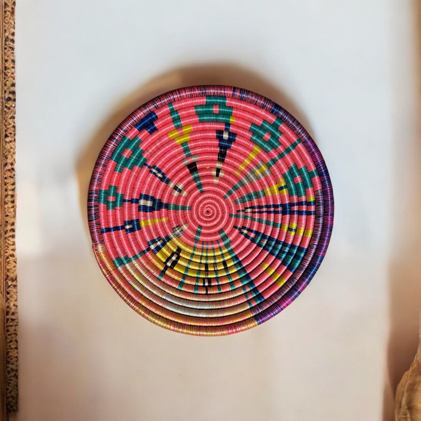 Joyful Radiance Woven Basket