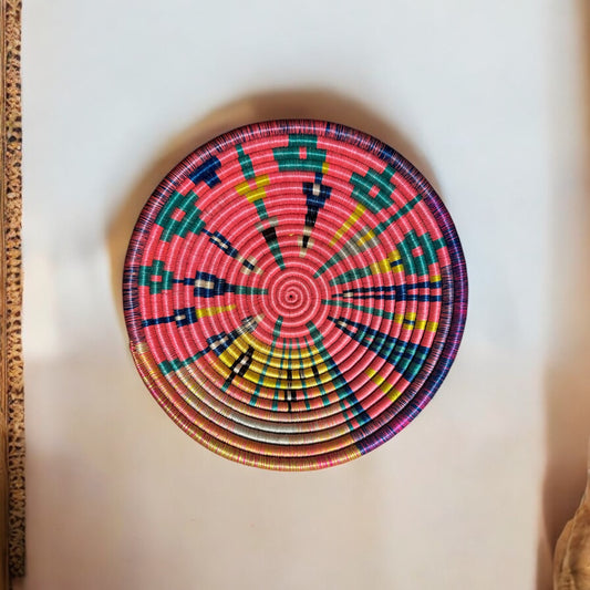 Joyful Radiance Woven Basket