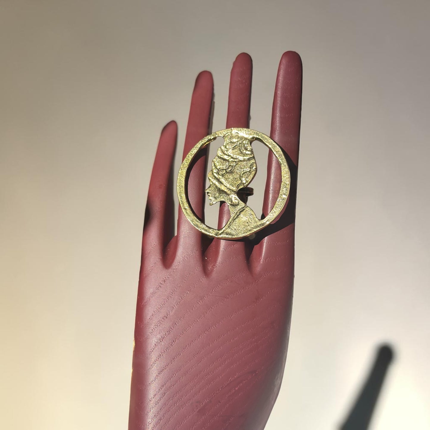 Queen Mother Brass Ring (Large)