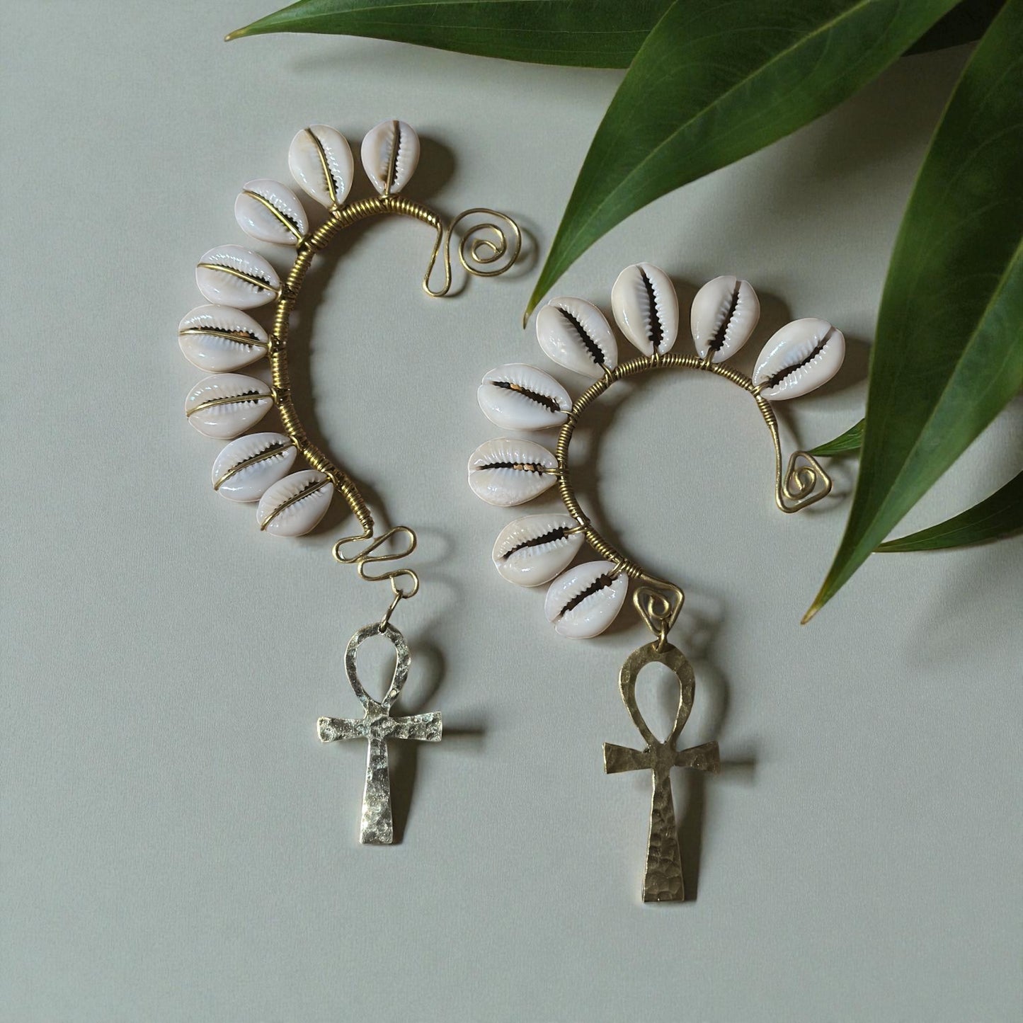 Ankh of Eternity Ear Cuff – Right Ear