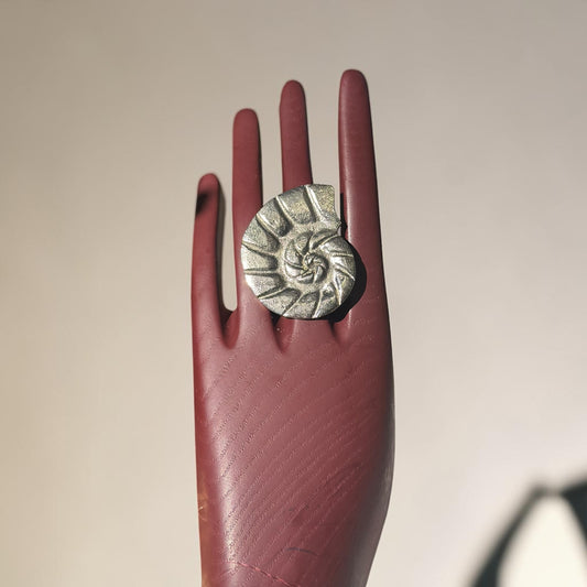 Silver Spiral Ring