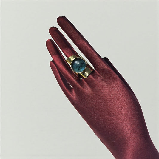 Maji Teal Ring