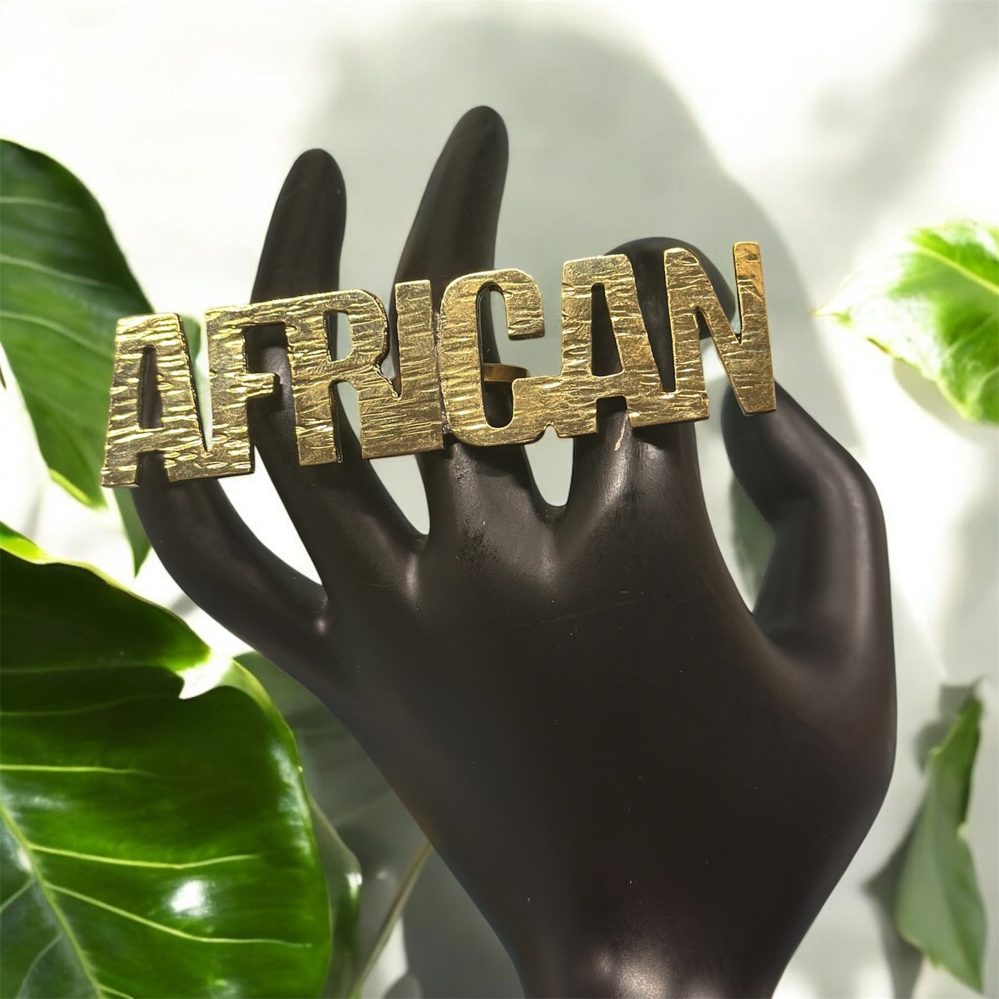 AFRICAN Statement Ring (Bold Design)