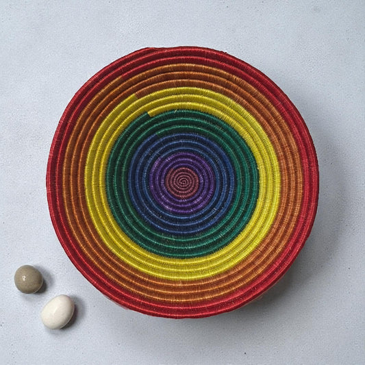 ☀️ Circle of Light Woven Basket