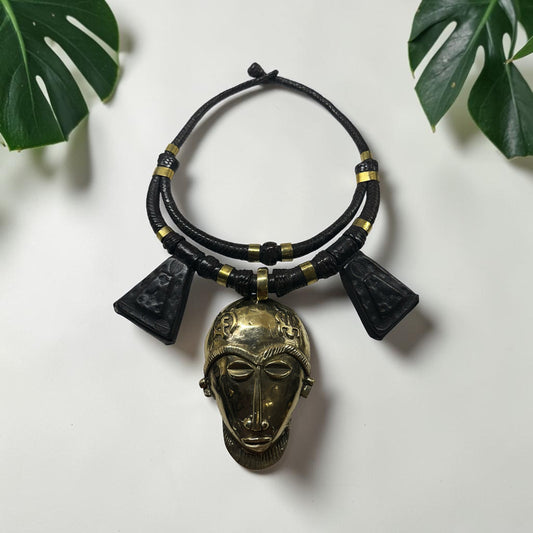 The One Who Walks Between Worlds Necklace (There are things we inherit from the world we can see — and things we inherit from the one we cannot.)