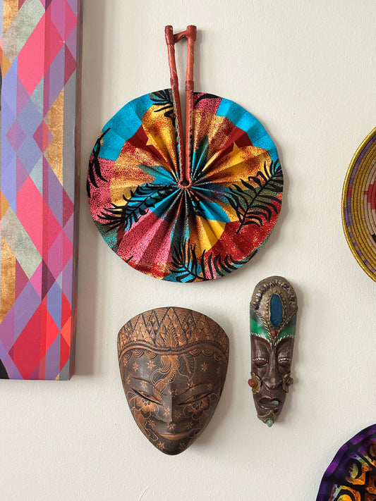 Tropical Storm Ankara Folding Fan