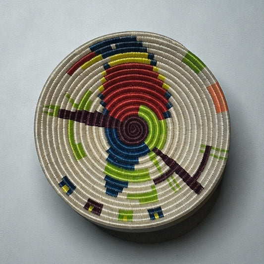 🦜 Parrot of Prosperity Woven Basket