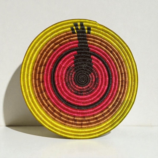 🦒 Sunset Safari Woven Basket