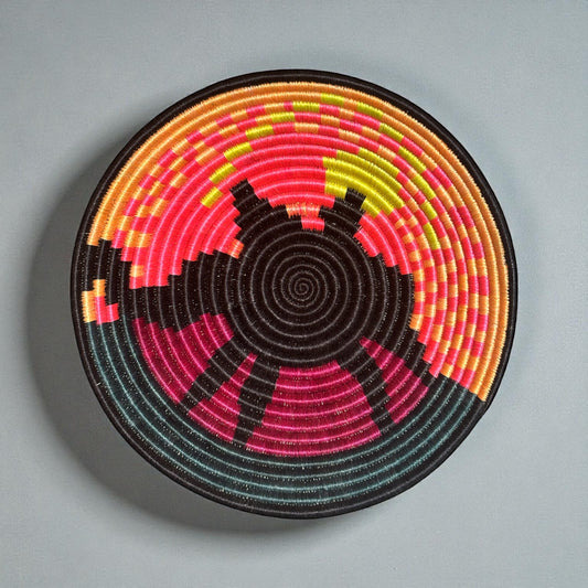 🔥 Sunset Rhythm Woven Basket