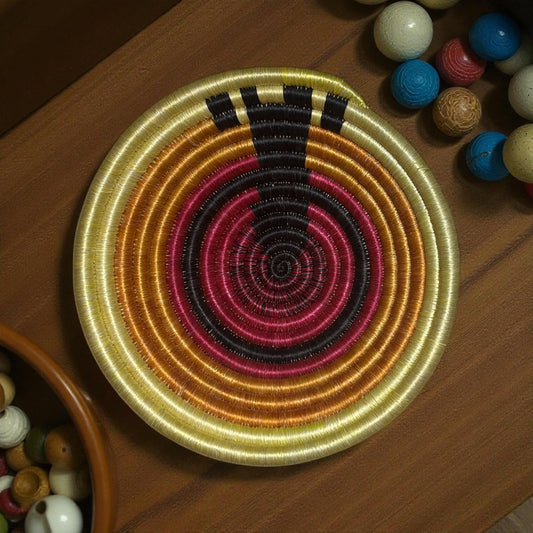 🦒 Radiant Safari Glow Woven Basket