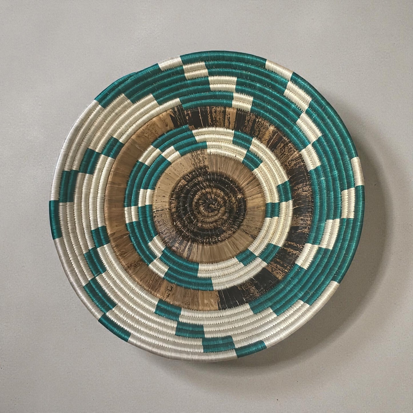 🌀 Desert Dawn Woven Basket