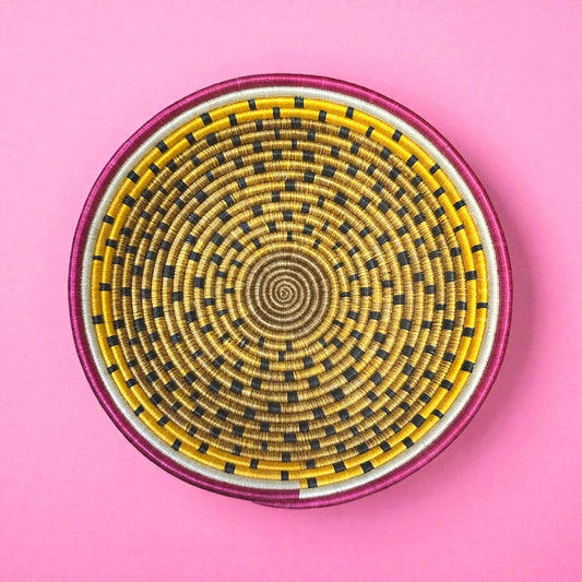 🍉 Melon Bloom Woven Basket