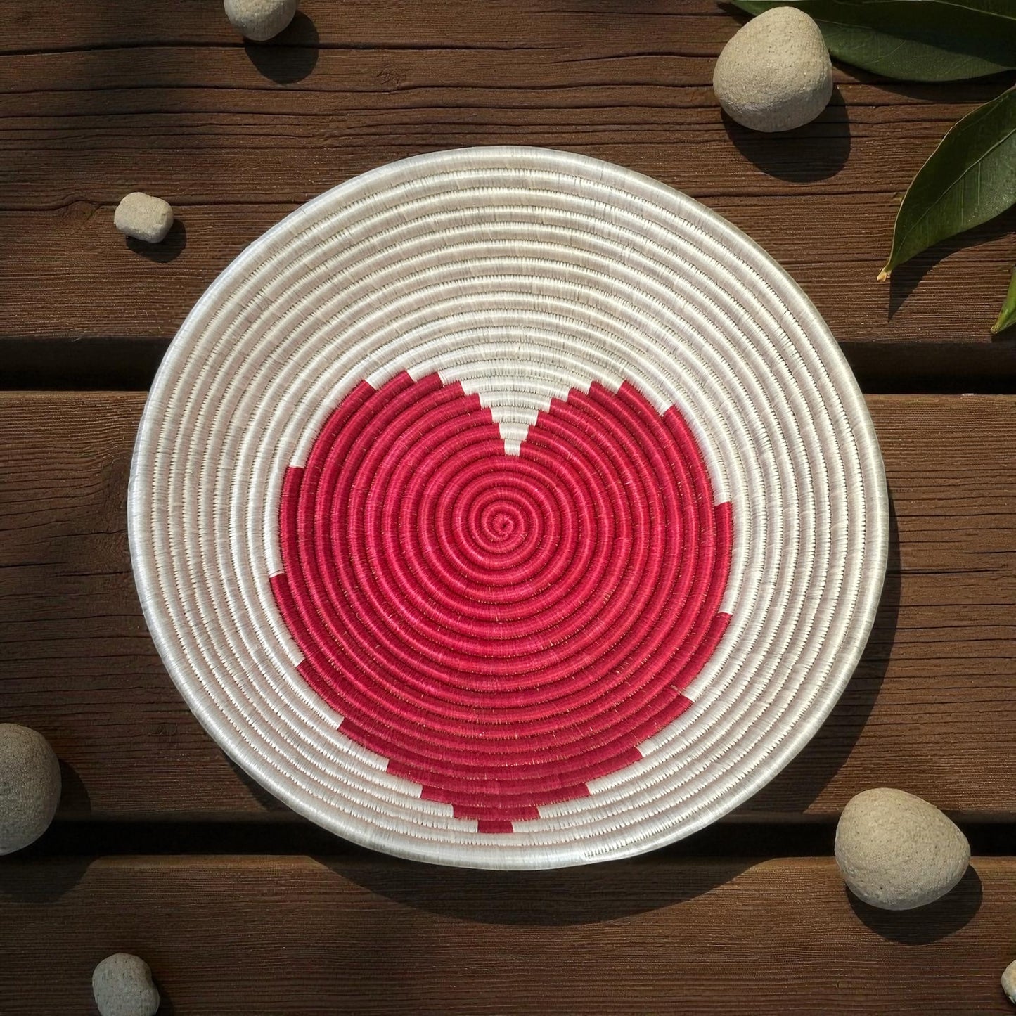 ❤️ Heart Harmony Woven Basket