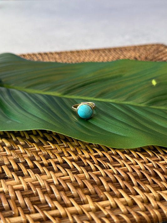 Furaha Turquoise Ring (Small)