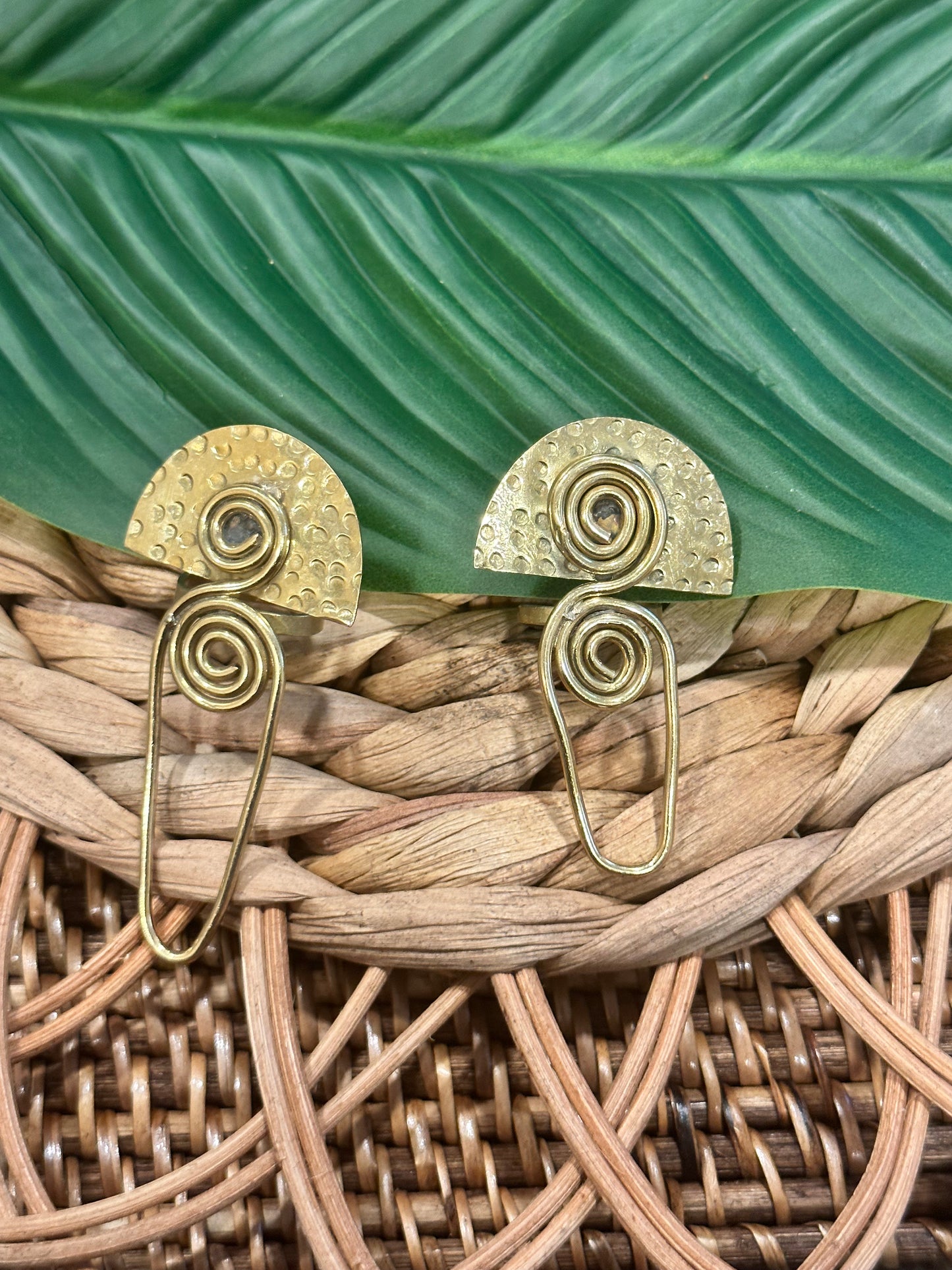 Adia: Handcrafted Kenyan Brass Ring, an Artisan's Masterpiece