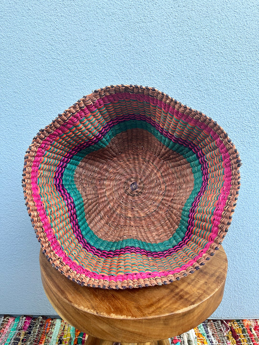 Earthly Elegance Wave Basket