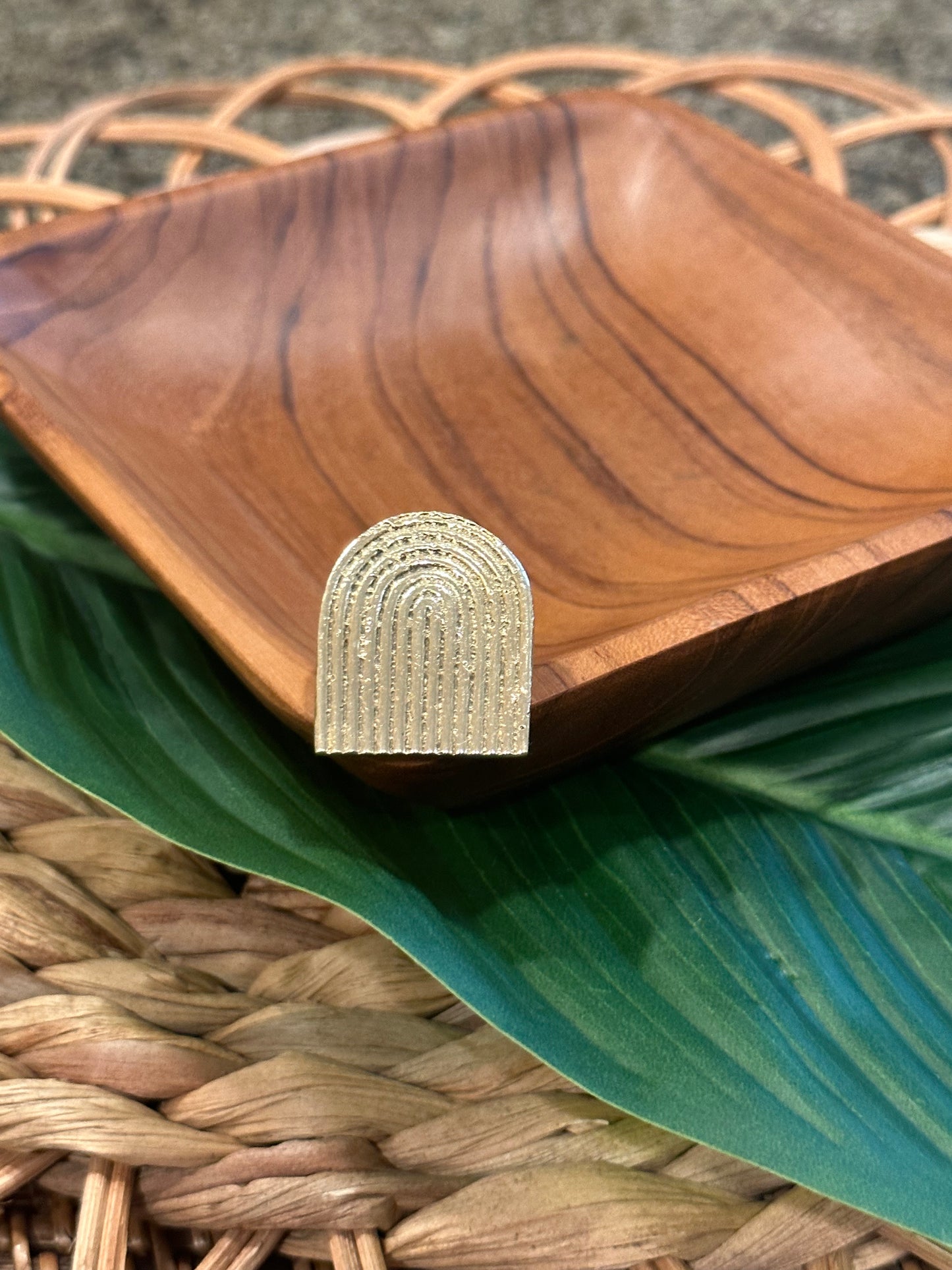 Arch Brass Ring