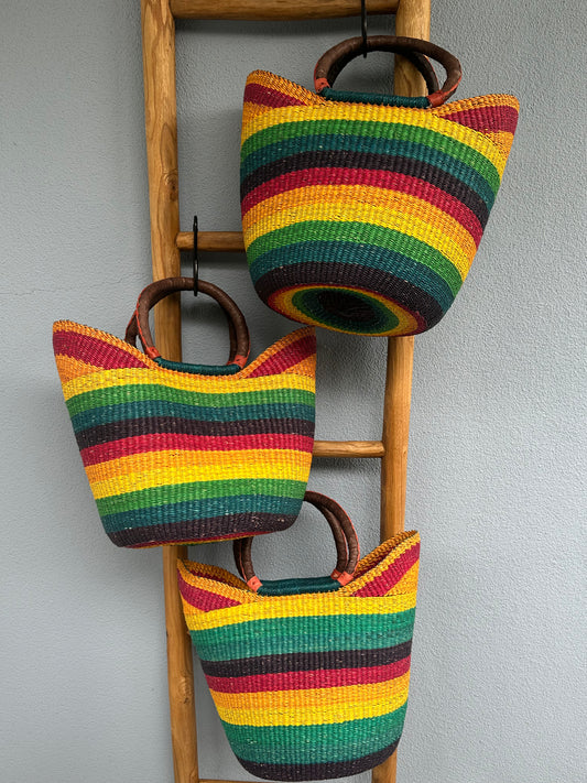 Rainbow U-Shopper Basket Style 2