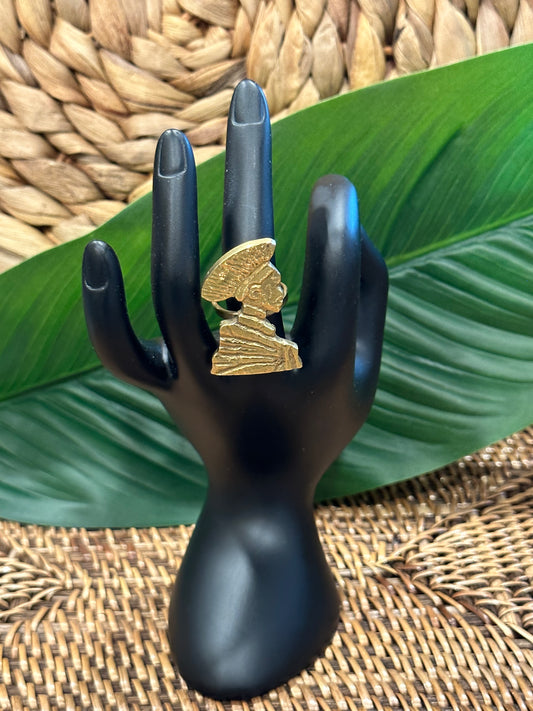Zulu Queen Brass Ring