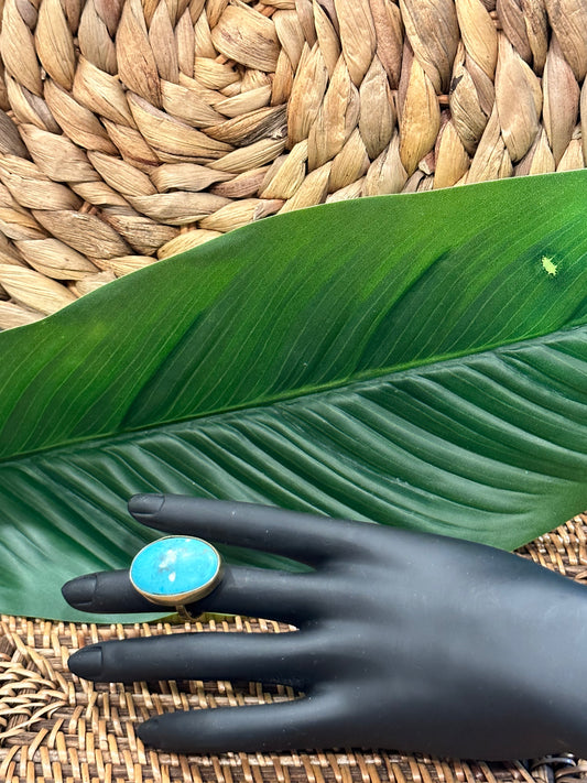 Furaha Turquoise Ring Style 5