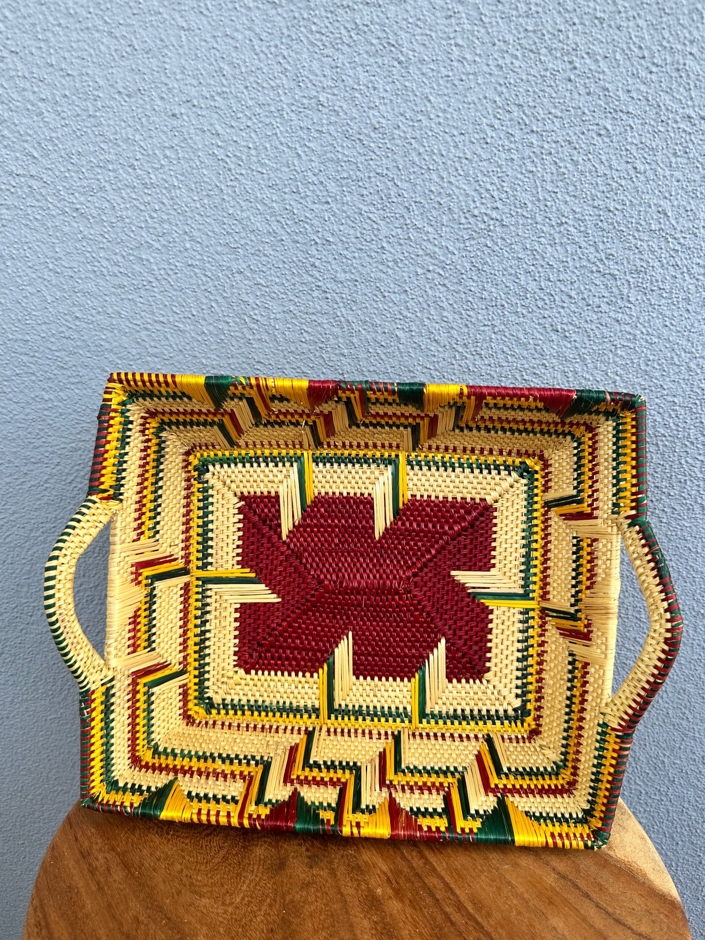 Burgundy Ghanaian Delight Trays