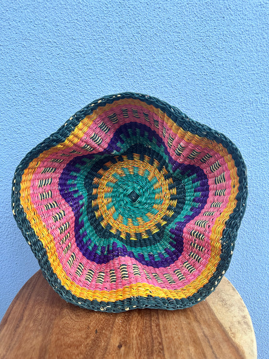 Colorful Bliss Wave Basket