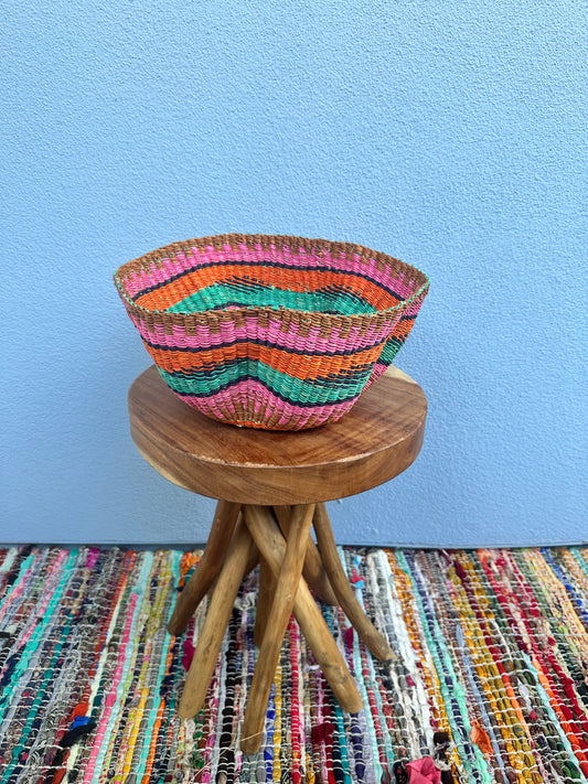 Oceanic Charms Wave Basket