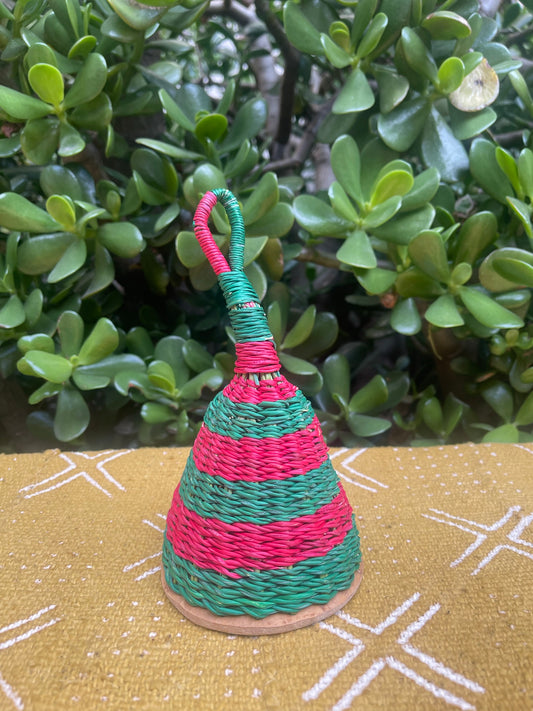 Single Green Red Caxixi Shaker