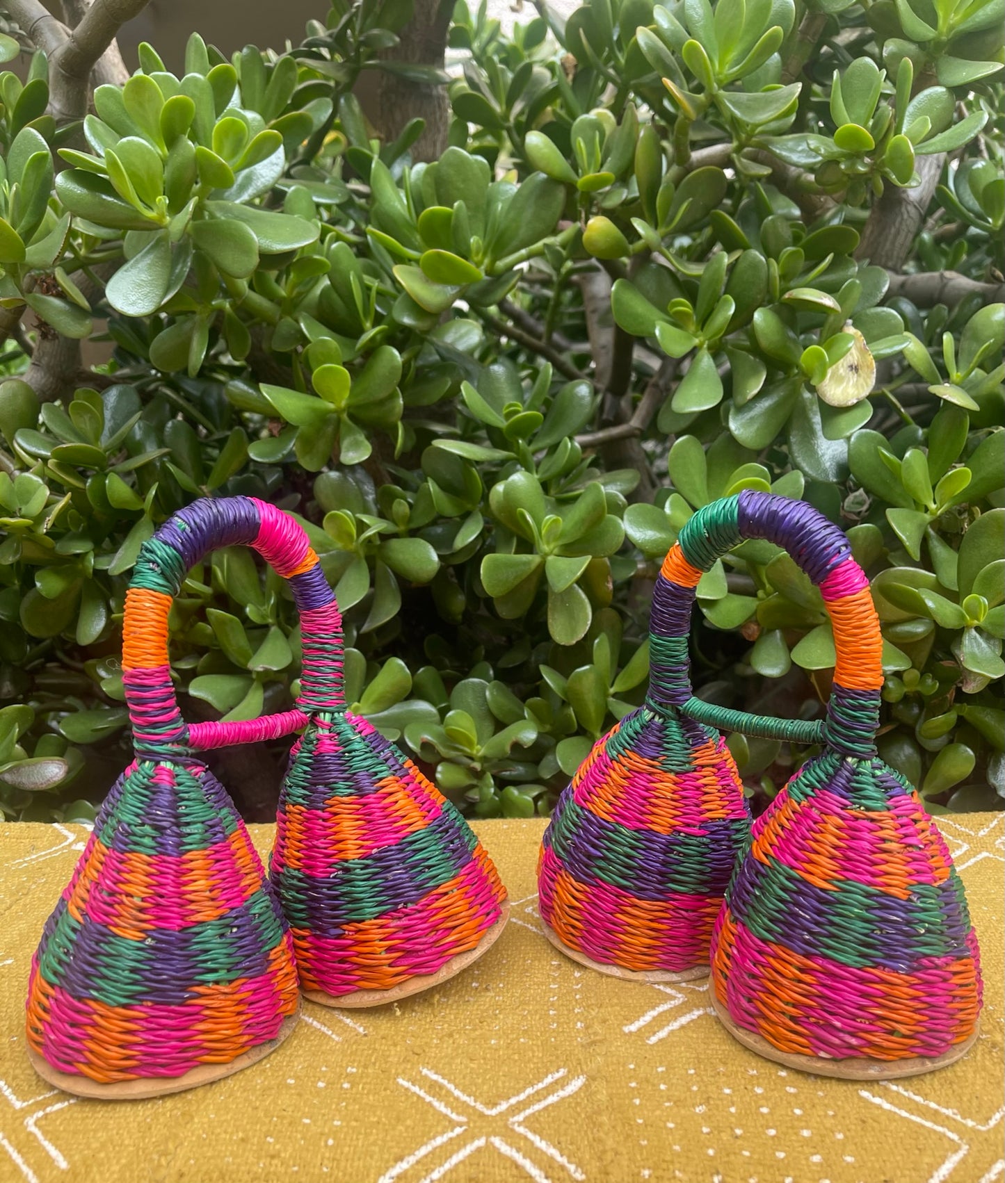 Double Colorful Caxixi Shaker Style 3