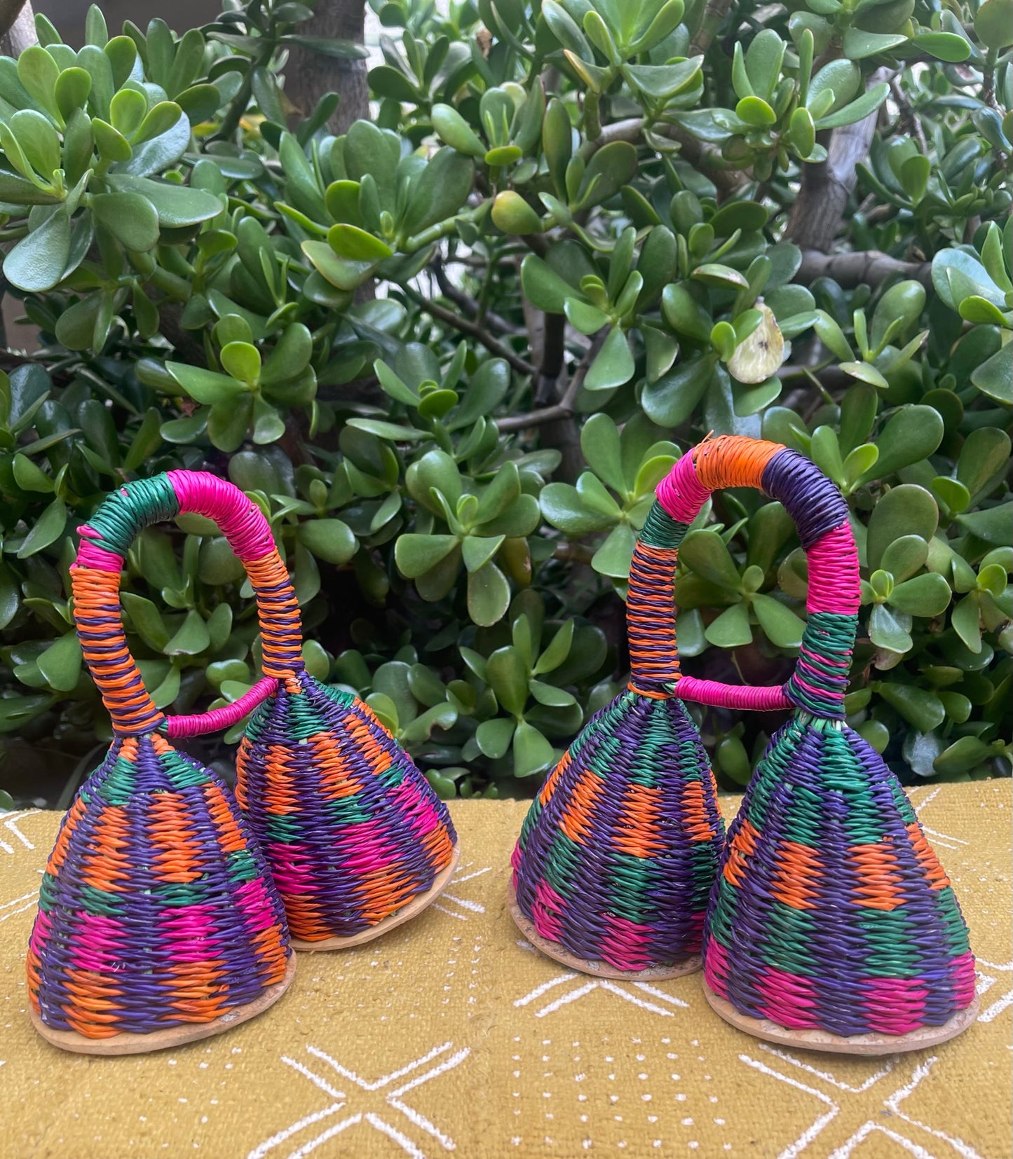 Double Colorful Caxixi Shaker Style 4