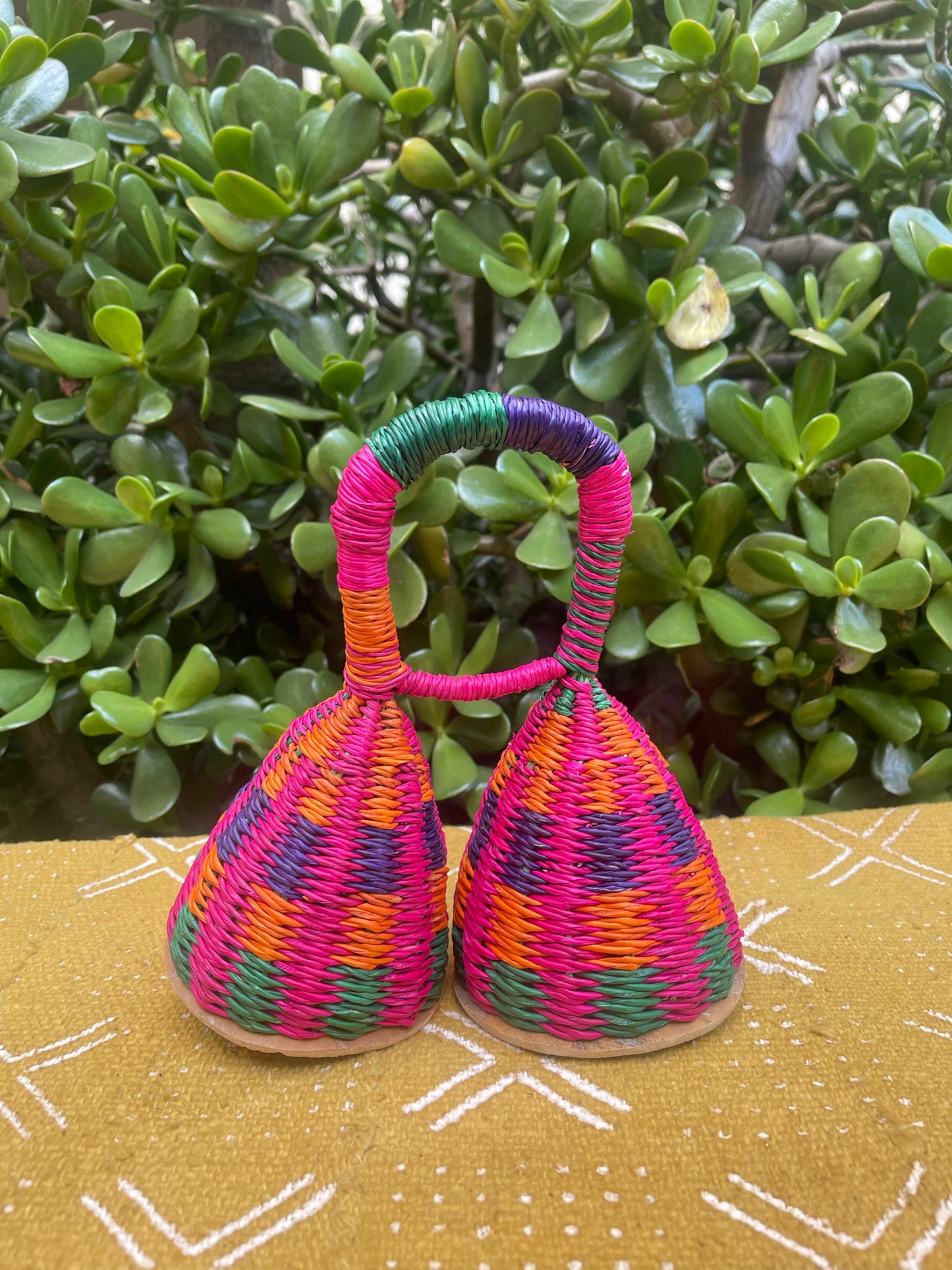 Double Colorful Caxixi Shaker Style 8