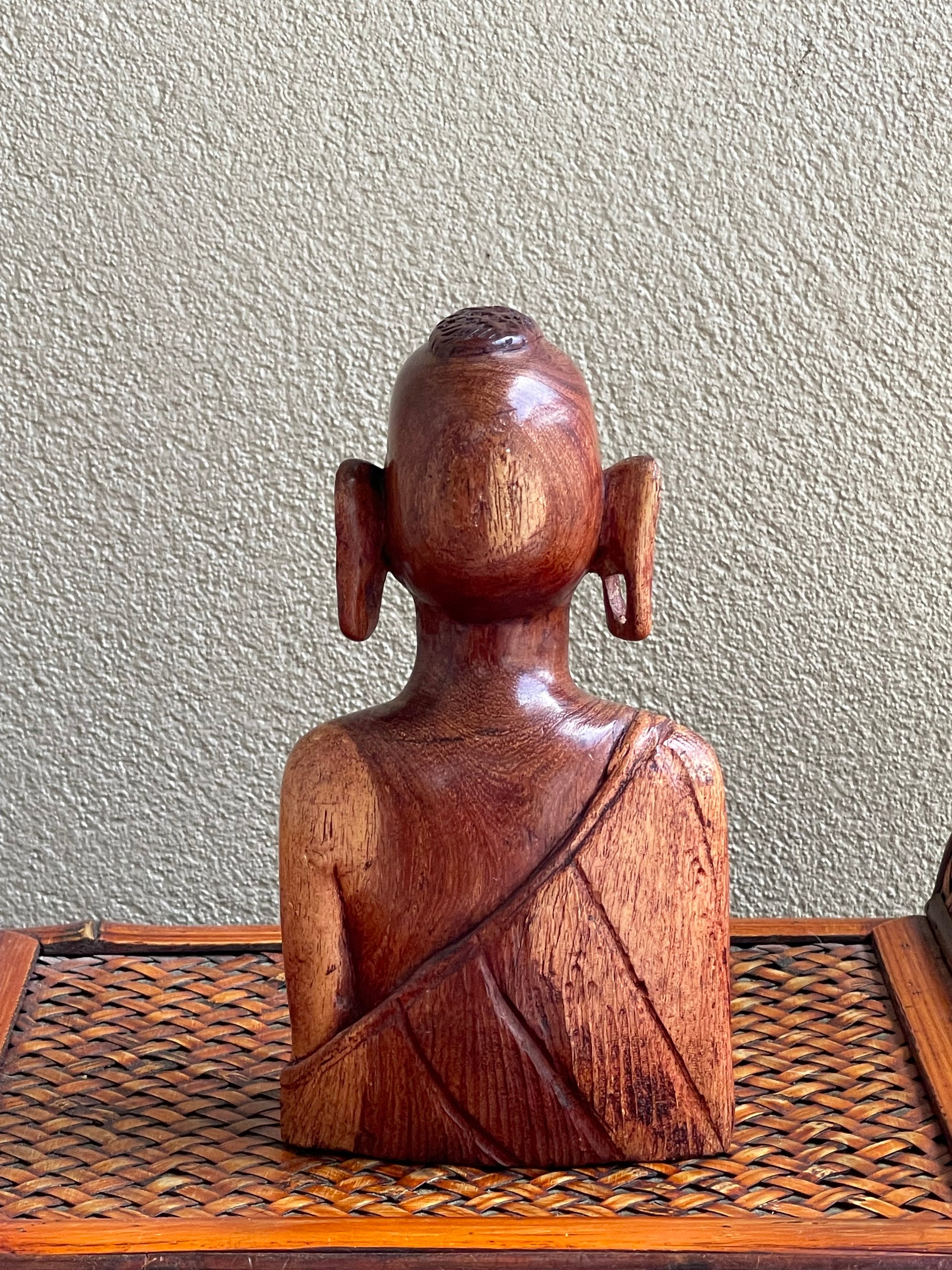 Turkana Woman Bust in Mahogany Wood