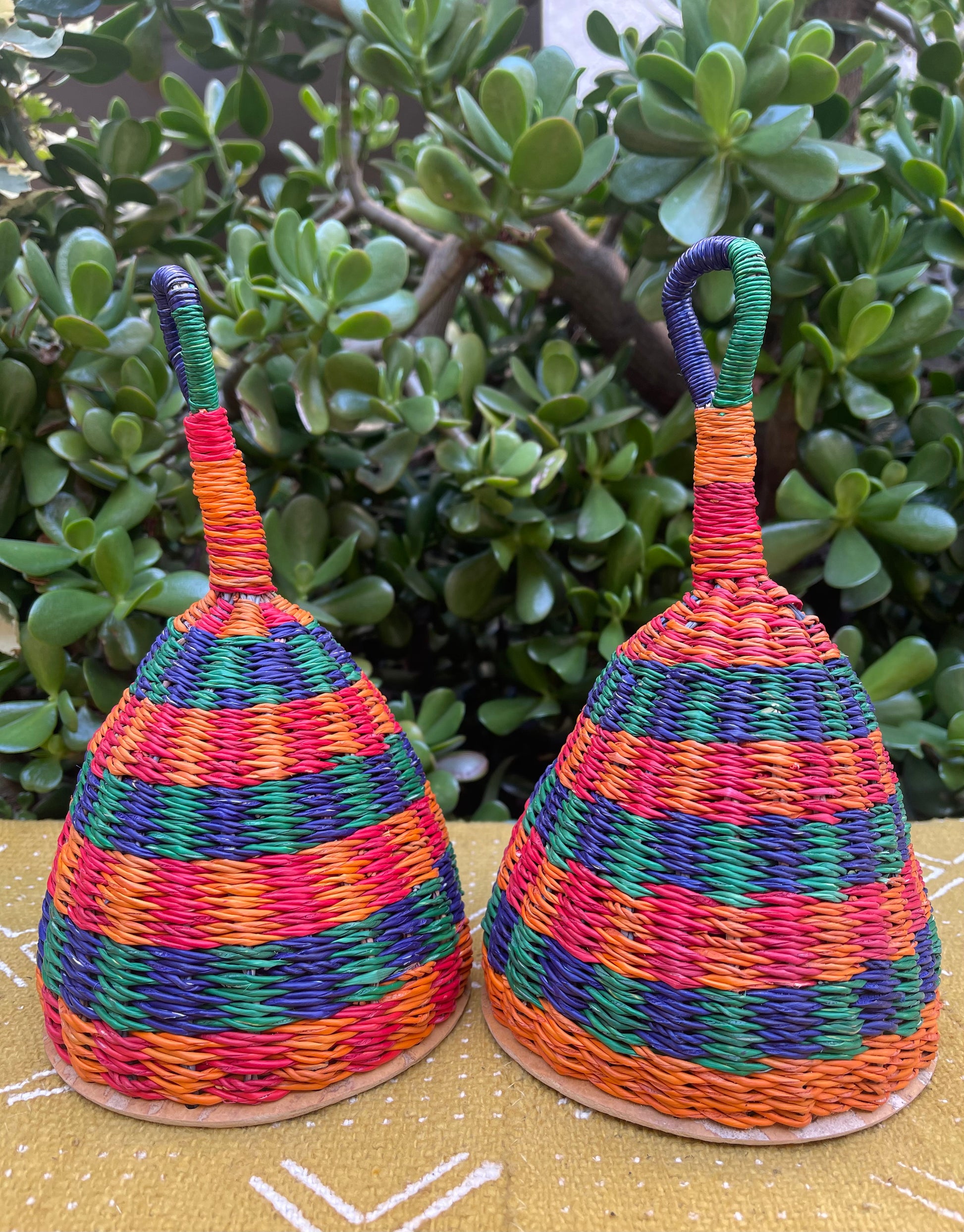 Large Colorful Caxixi Shaker To Live A Colorful Life