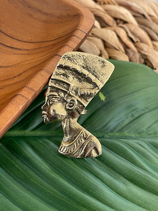 Nefertiti Brass Ring