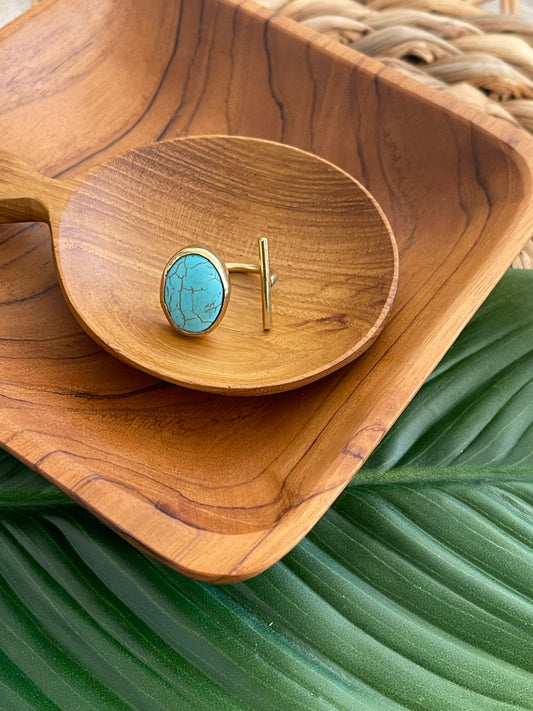 Jabali Turquoise Ring